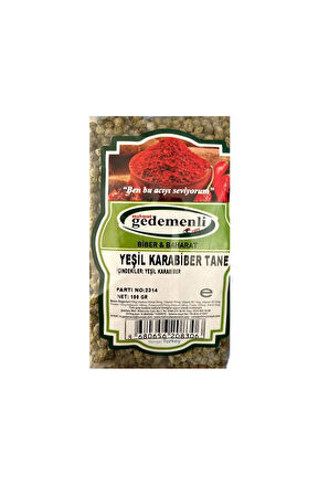 Yeşil Karabiber Tane 100 Gr