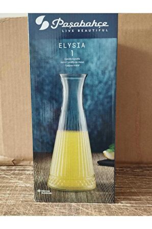 Elysia Karaf Limonata Şişesi Vazo Şişe Sürahi 940 CC Kapaksız