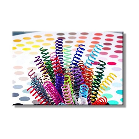 Mapicoil 10 mm Plastik Helezon Spiral Şeffaf 100 Lü (235 10 04)