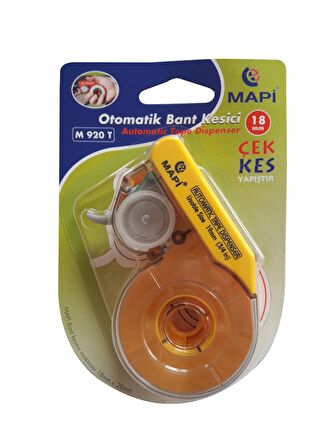 MAPİ 19 MM OTOMATİK BANT KESME MAKİNESİ SARI