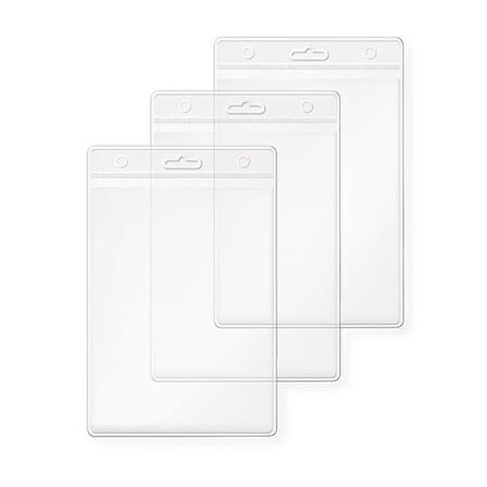 Mapi Kart Poşeti Dikey 120X165Mm Şeffaf - 5 adet
