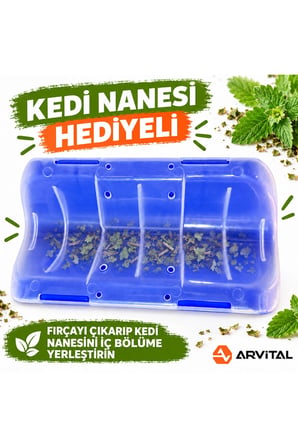 XL Kedi Kaşıma ve Kaşınma Aparatı 15x8 cm Duvara Köşeye Monte, Kedi Nanesi Hediyeli