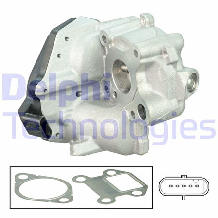 Mercedes Egr Valfı (om651) X204 09>15 W204 08>14 W205 15>18 W212 09> W222 14>17 Vito W447 14> Sprinter 906 90 - Delphi Eg10538-12b1
