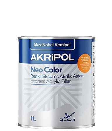 AKZO NEO AKRİLİK RENKLİ ASTAR SİYAH 1/1