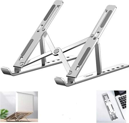 Alüminyum Manyetik Katlanabilir Ayarlı Dizüstü Laptop Standı  At-03