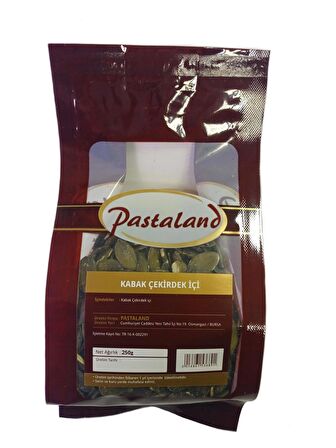 Pastaland Kabak Çekirdeği İçi 250 gr (Çiğ)