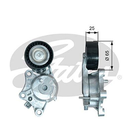 Psa Alternator V Kayıs Gergisi 208-308 II-508-3008-5008-Partner-Expert IV-Berlingo - Gates T39378