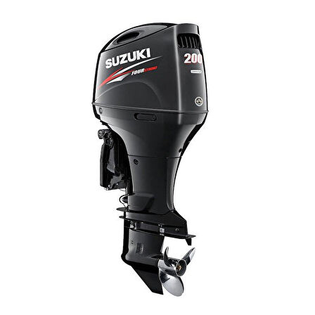Suzuki DF 200 APX HP Ekstra Uzun Şaft Marşlı Trimli&Elektronik Remote Kontrol Deniz Motoru