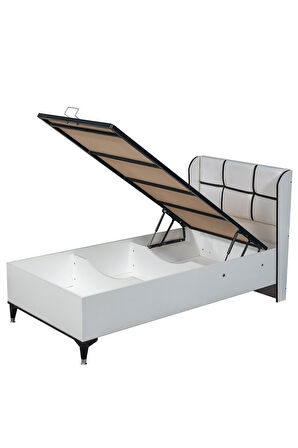 Bazalı Karyola, Octo Baza Başlık Comfort Yatak Seti 90x190 Cm