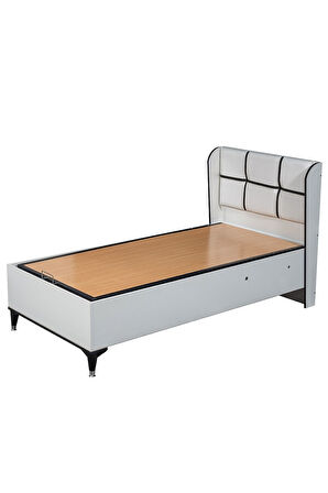 Bazalı Karyola, Octo Baza Başlık Comfort Yatak Seti 90x190 Cm