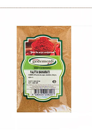 FAJİTA BAHARATI 500 GR
