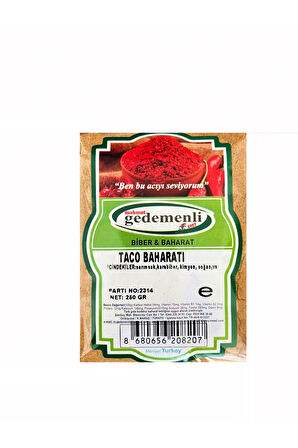 TACO BAHARATI 250 GR
