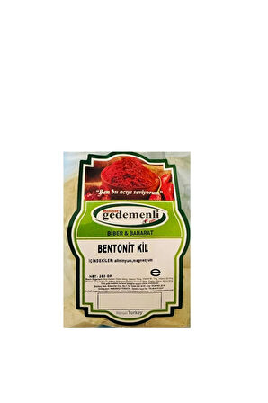 BENTONİT TOZ KİL 250 GR