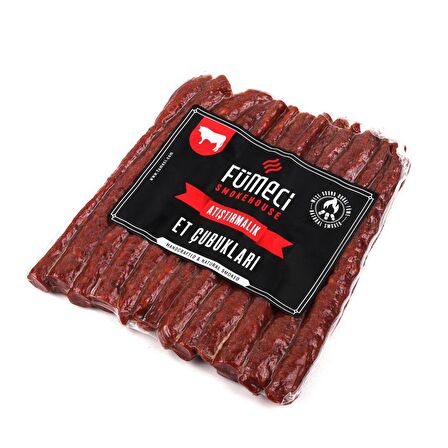 Fümeci Smokehouse Atıştırmalık Et Çubukları Sosis 180-230 g e