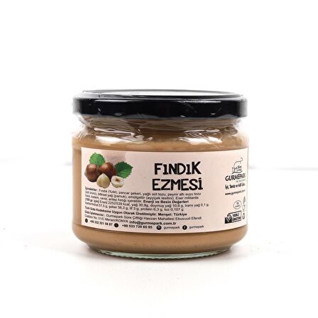 Gurmepark Fındık Ezmesi 350 g e