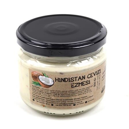 Gurmepark Hindistan Cevizi Ezmesi 300 g e