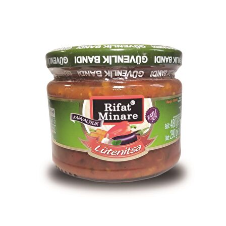 Rifat Minare Lütenitsa Tatlı 480 g e