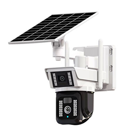 Okam-3940 6 Mp 4G Solar Dual Lens Ptz Kamera