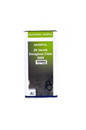 AkzoNobel Akripol 2k Akrilik Duragloss Clear 3000 Vernik Çeşitler