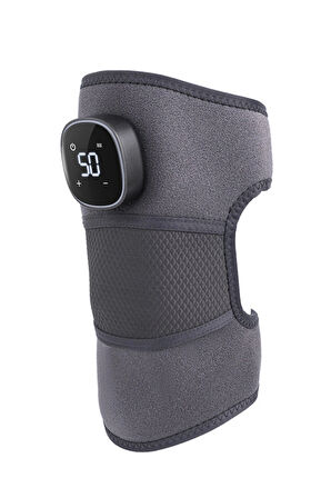 Glr HX001 Şarj Edilebilir Isıtmalı Titreşimli Diz Omuz Bacak Masaj Aleti | Sıcak Kompres ve Çoklu Modlar