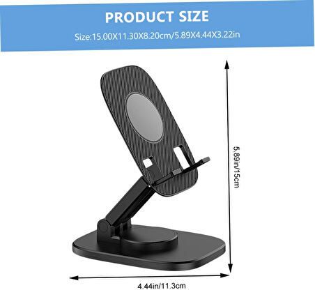 Masaüstü Telefon Standı 360? Derece Dönebilen Cep Telefonu Tutucu Stant BTS5