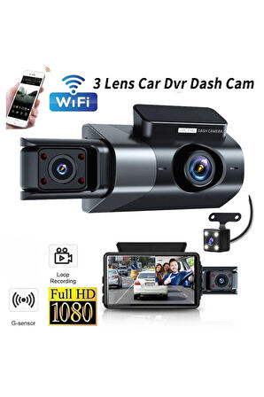 Blic Blm-87 Araç Kamerası  HD Video 3.0 LCD Ekran Geniş Açı G-Sensör Destekli