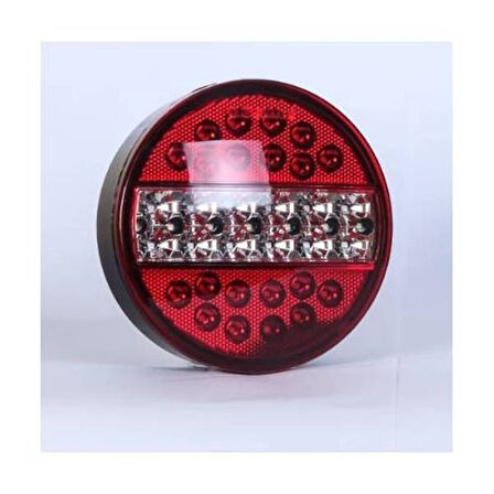 Unıversal Truck Stop Lambası 4 Fonksıyonlu Neon Unıversal 12v ( Hamburger ) - Yuceplast Yp-158 12v