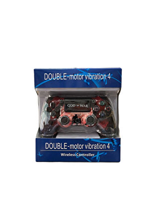 GlrTech P4L Kablosuz Oyun Kolu  Double Motor Titreşimli Şarj Edilebilir PS4 Uyumlu