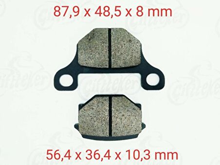 Mondial MH MR X-TREME ÖN FREN DİSK BALATASI FA093