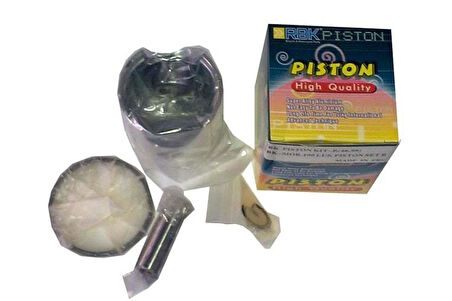 Mobylette 47Mm Piston C (Çift Segman)