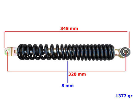 Rmg Rapid 50 Arka Amortisör 34,5 Cm
