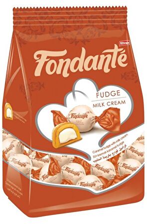 Fondante Sütlü Fudge 1000 Gr. (1 Poşet)