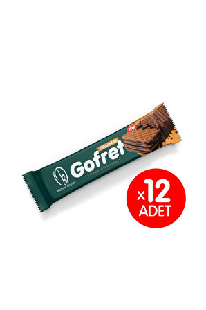 Bitter Çikolatalı Gofret 12'li Paket