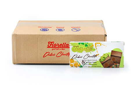 Fiorella Dubai Çikolatası 200 Gr. 12 Adet (1 Koli)