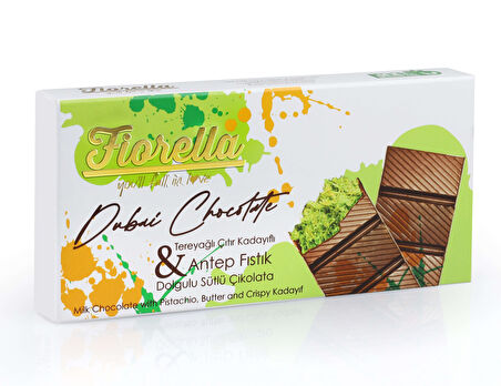 Fiorella Dubai Çikolatası 200 Gr. 12 Adet (1 Koli)