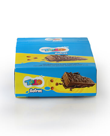 Toto Sütlü Çikolata Kaplamalı Fındık Kremalı Gofret 26 Gr. 24 Adet (1 Kutu)