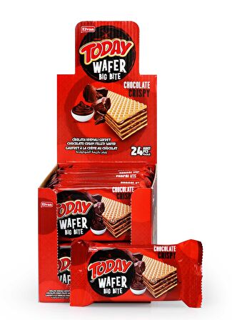 Today Big Bite Çikolatalı Gofret 30 Gr. 24 Adet (1 Kutu)