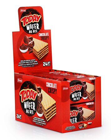 Today Big Bite Çikolatalı Gofret 30 Gr. 24 Adet (1 Kutu)
