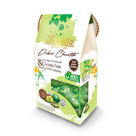 Fiorella Dubai Çikolatası İpli Kutu 230 Gr. (1 Adet)