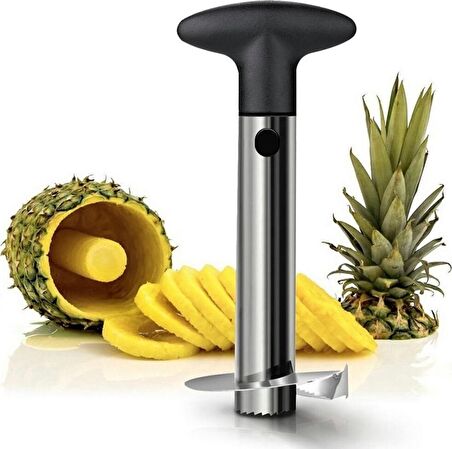 Çelik Lüx Pratik Ananas Dilimleme Aparatı Ananas Dilimleyici Ananas Çıkarıcı