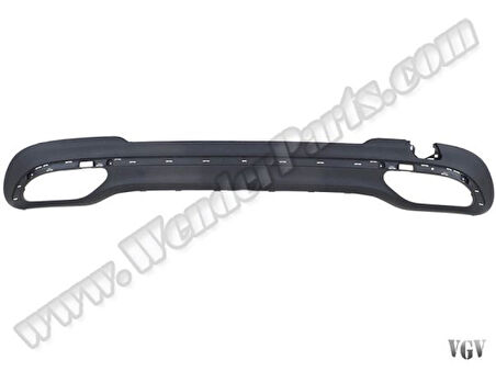 Mercedes Tampon Difuzoru Arka (amg, 2 Cikis) E-Class W212 09>12 - Wenderparts Ma2128853038