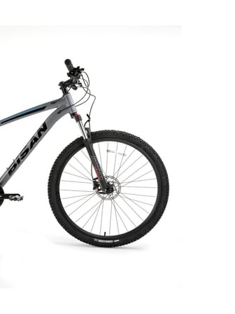 Bisan MTX7300 29 Jant 24 Vites Hidrolik Disk 48cm Kadro Dağ Bisikleti Metalik Gri - Mavi