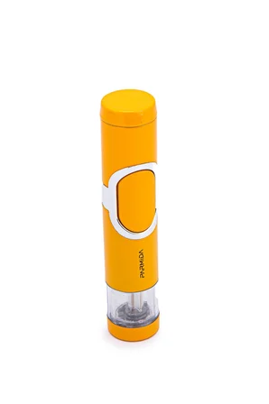 Parmida Tek Torch Pürmüz Sarı Metal Puro Çakmağı - TR7200