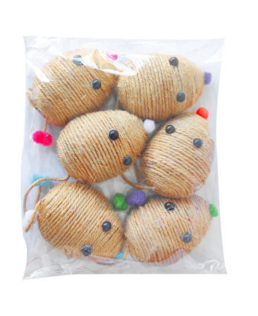 La Vista Oyuncak Fare Jüt Kedi Oyuncağı 1tane