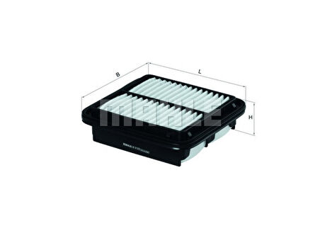 Japon Hava Filtresi - Plastık Tip - Mhl Lx2122