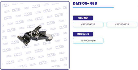 Mercedes Truck Fan Baglantısı Gergi Kasnak Tasıyıcısı (skf) Mercedes Benz Axor 457 - Demosan 05-468