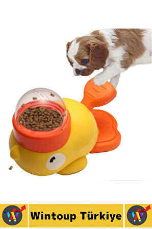 Pet İlgi Çekici Zihinsel Gelişim Yavaş Yeme Alışkanlığı İnteraktif Kedi Köpek Ödül Maması Oyuncağı