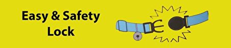 Tailpetz Cat Color Easy & Safety Lock Cut Ayarlanır Kedi Boyun Tasması
