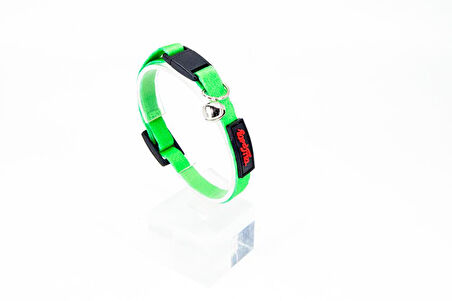 Tailpetz CAT COLLAR Easy & Safety Lock GREEN