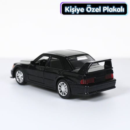 Mercedes 190E Metal Araba 1:36 Siyah